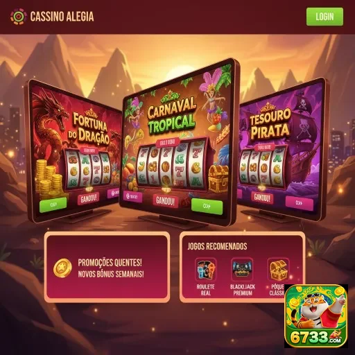 Ilustração de Experimente jogos online de cassino no 6733 com segurança