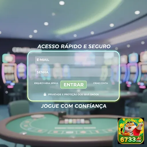 Interface do aplicativo cassino mostrando jogos de azar